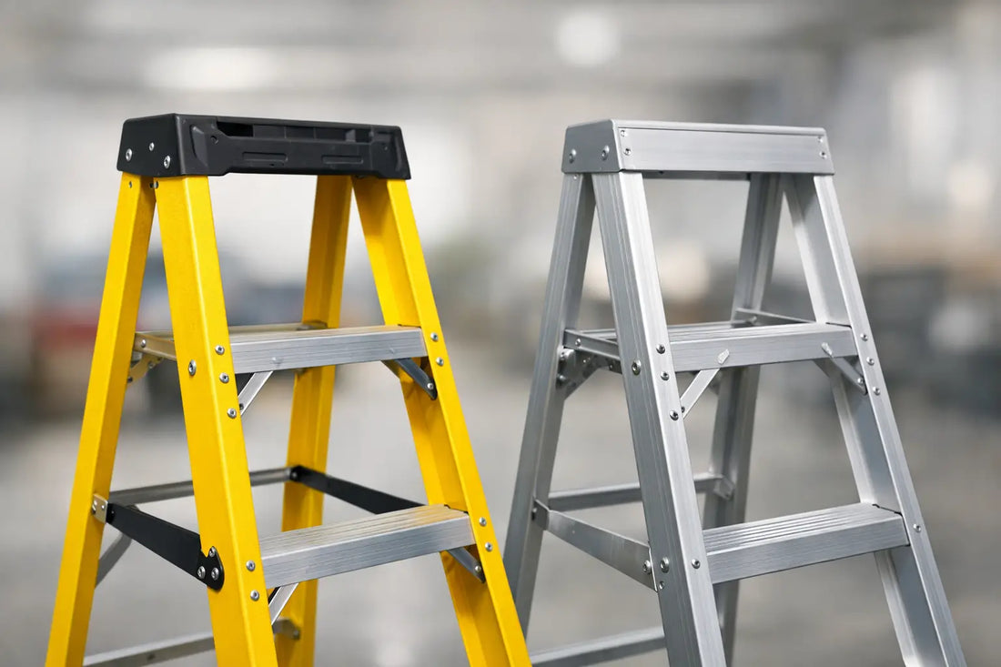 Fibreglass Versus Aluminium Ladders Compared