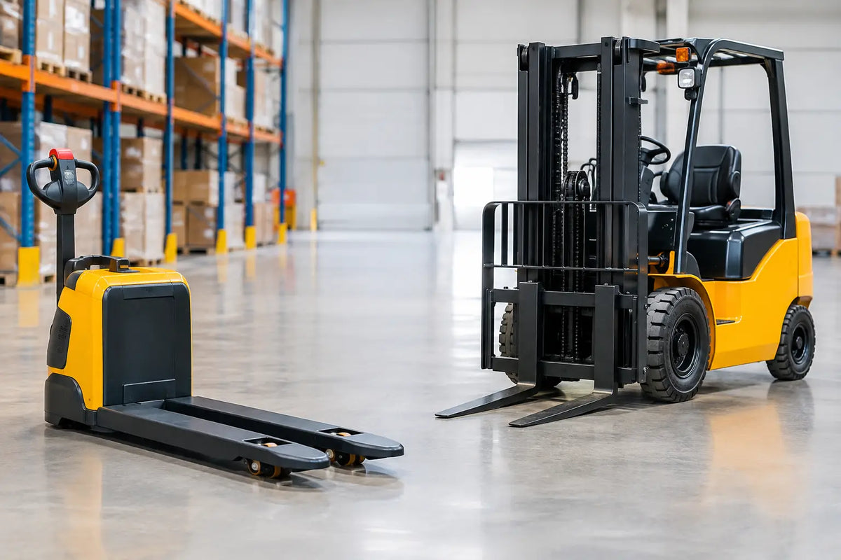 Pallet Movers Versus Forklifts for Your Job
