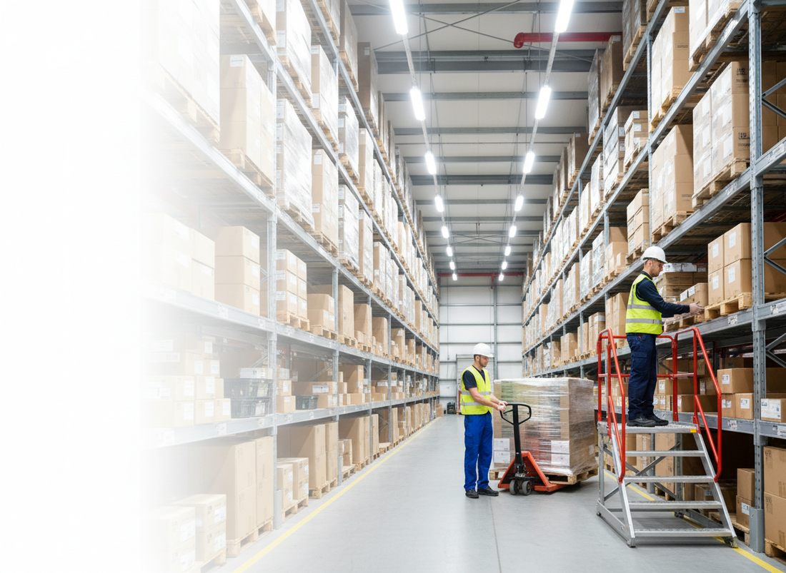 Maximising Warehouse Safety: Why Lighting, Handling, and Climbing Equipment are Non-Negotiable