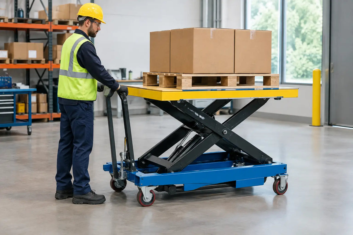 How to Use Lift Tables Safely in the Workplace