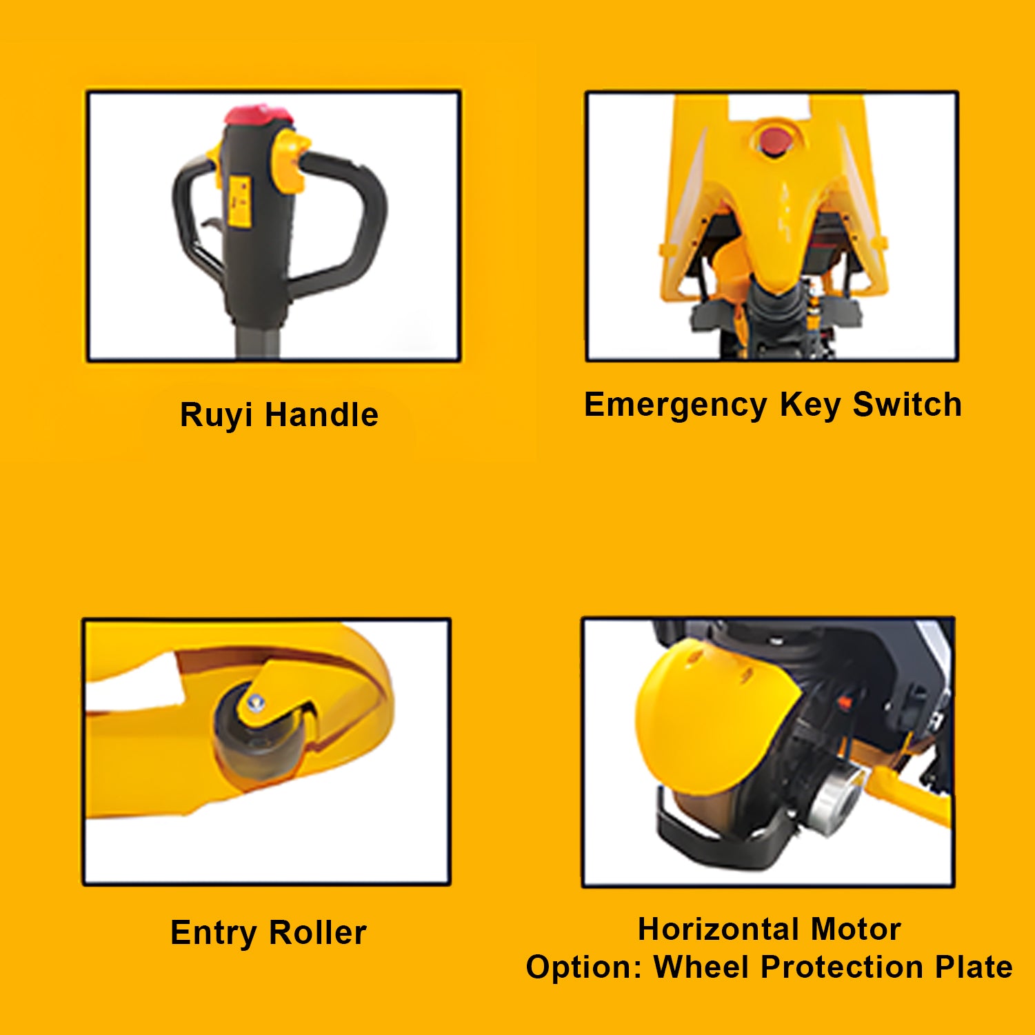 Electric Pallet Truck 1500kg – 24V Lithium-ion image 10