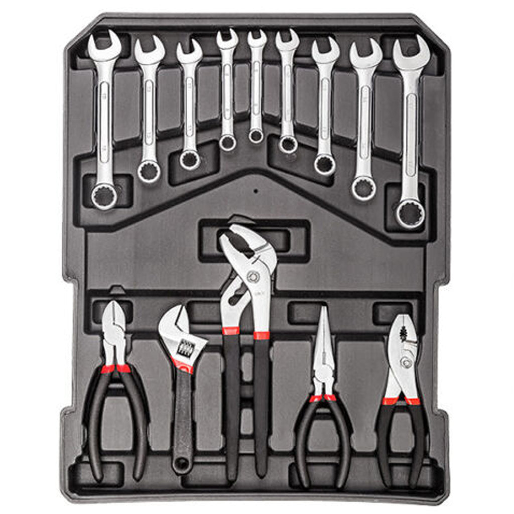 Tool Kit 250 Piece DIY Set with 4 Tool Trays in Aluminium Hard Shell Case