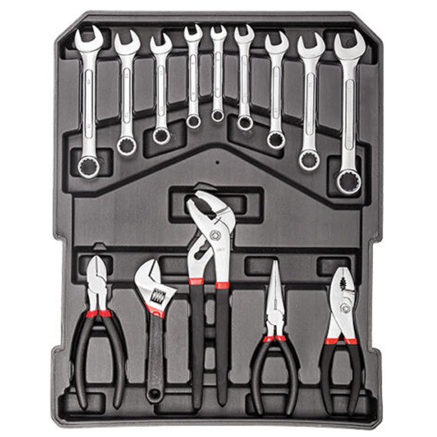 Tool Kit 250 Piece DIY Set with 4 Tool Trays in Aluminium Hard Shell Case