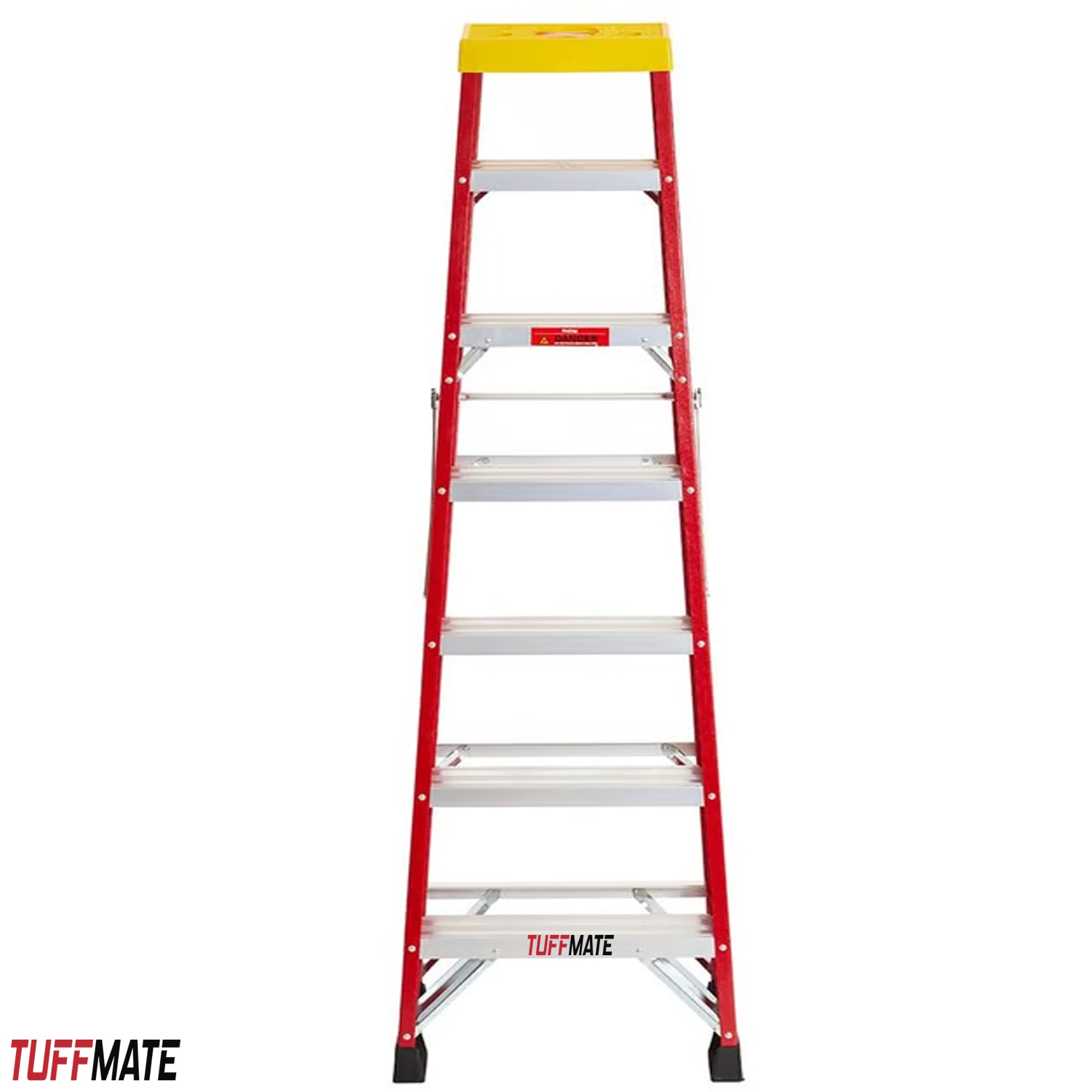 Electricians Fibreglass Step Ladder 7 Tread 2.1m Tool Tray