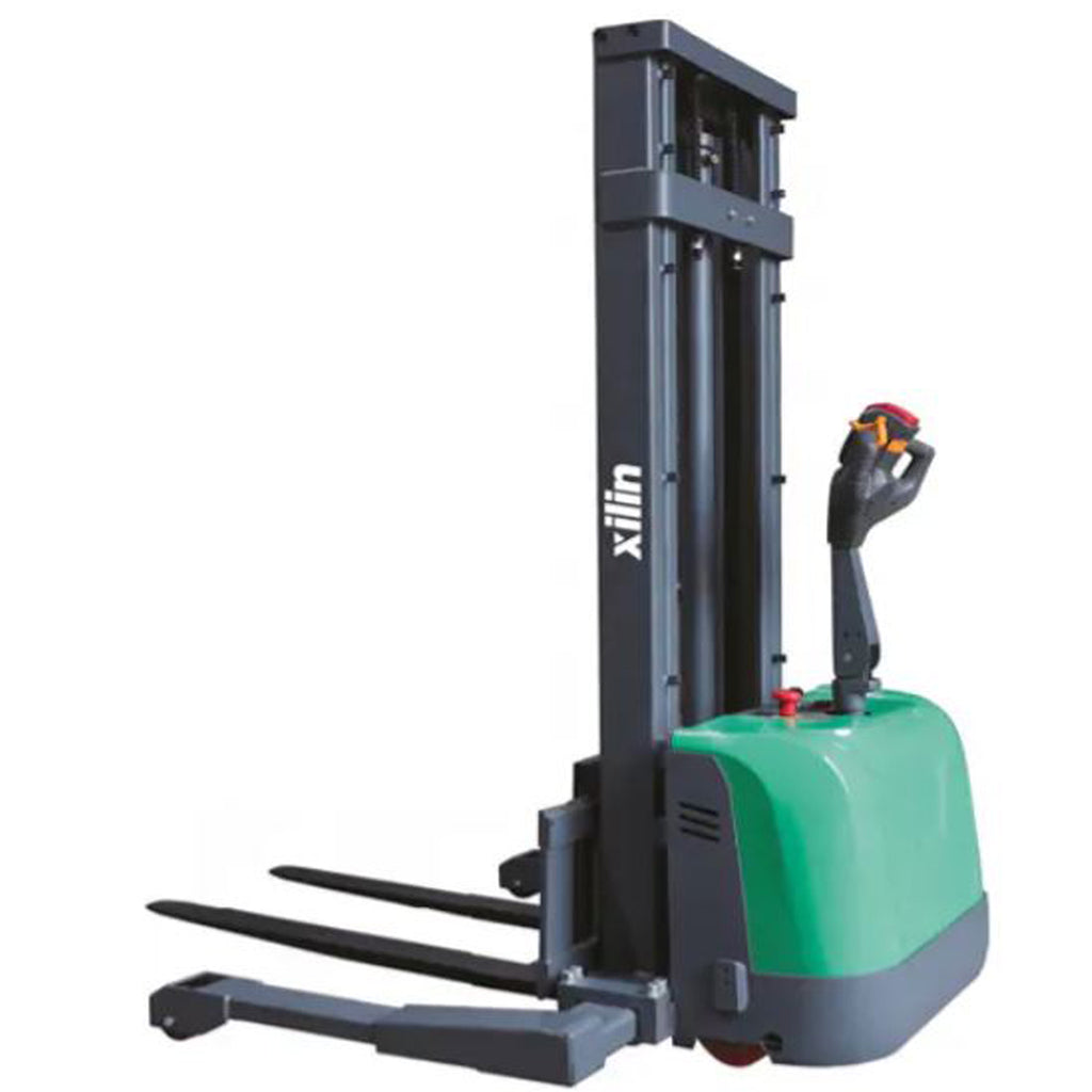 Electric Pallet Stacker 1500kg Lift Capacity 3m Lift Height image 1