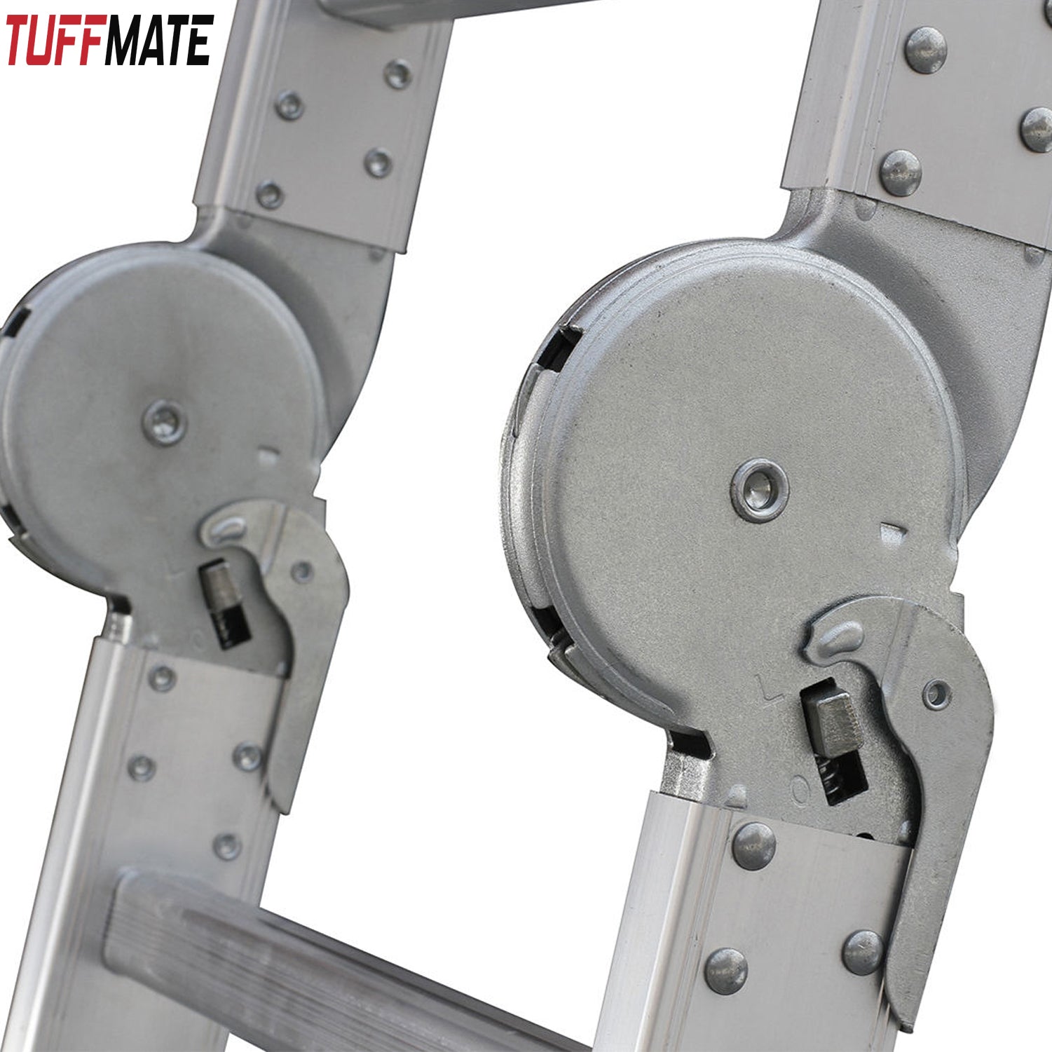 Aluminium Ladder 12 in 1 Multi Purpose 8 Rungs x 4 - 4.4m Max Height TUFFMATE