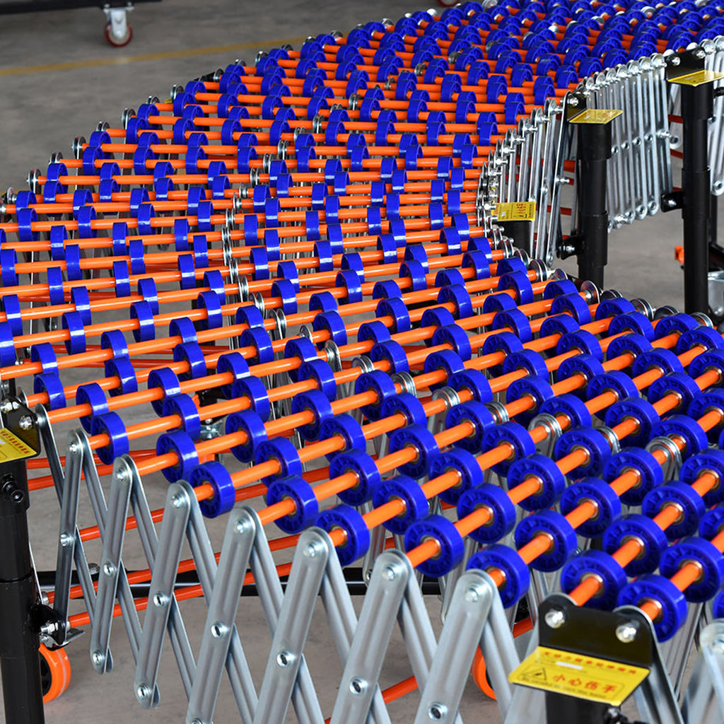 Conveyor Gravity Expandable 7,5m Length - 57-85cm Height - 600m Width