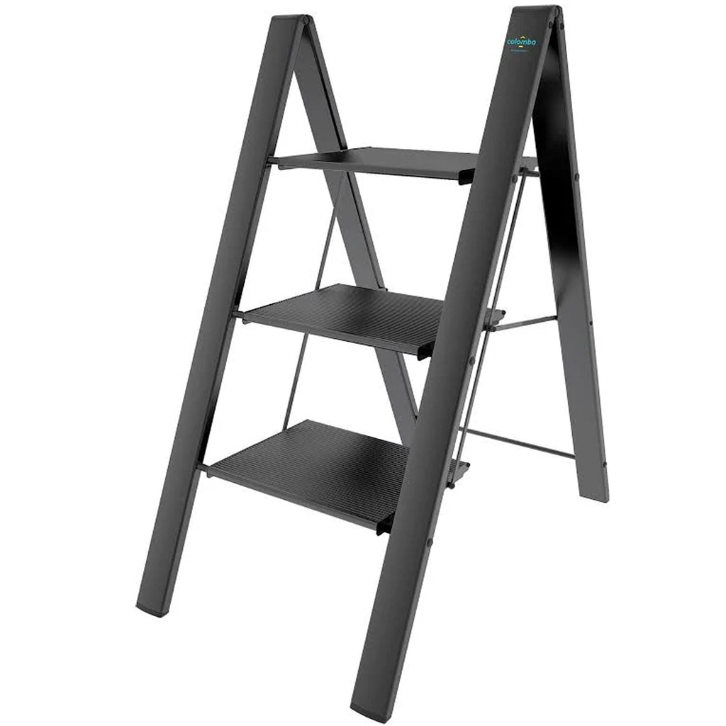 Step Ladder 3 Step Tread 45cm Wide Sturdy and Stable TUFFMATE