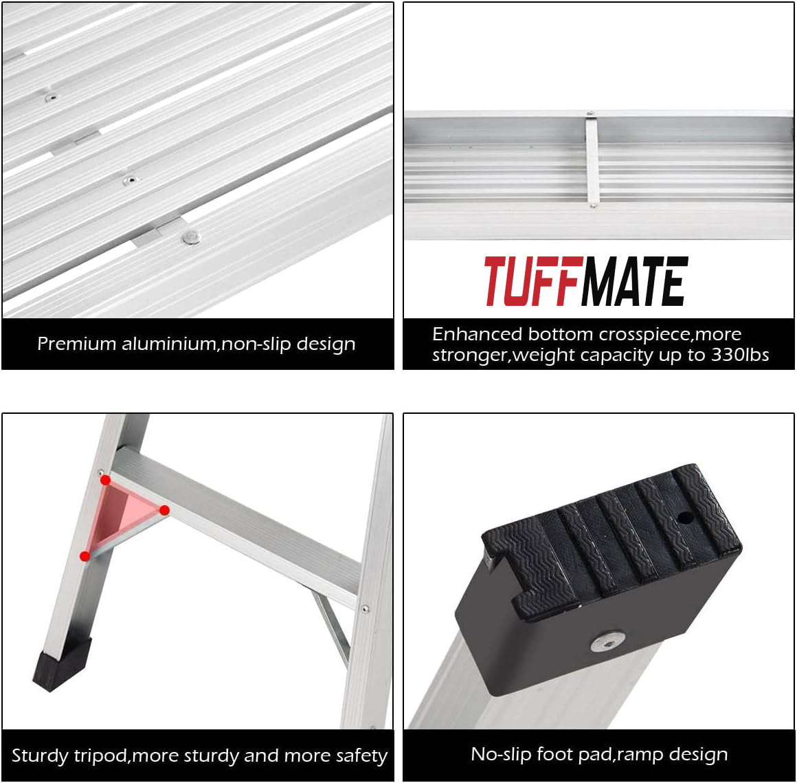 Step Up Ladder Aluminium Platform