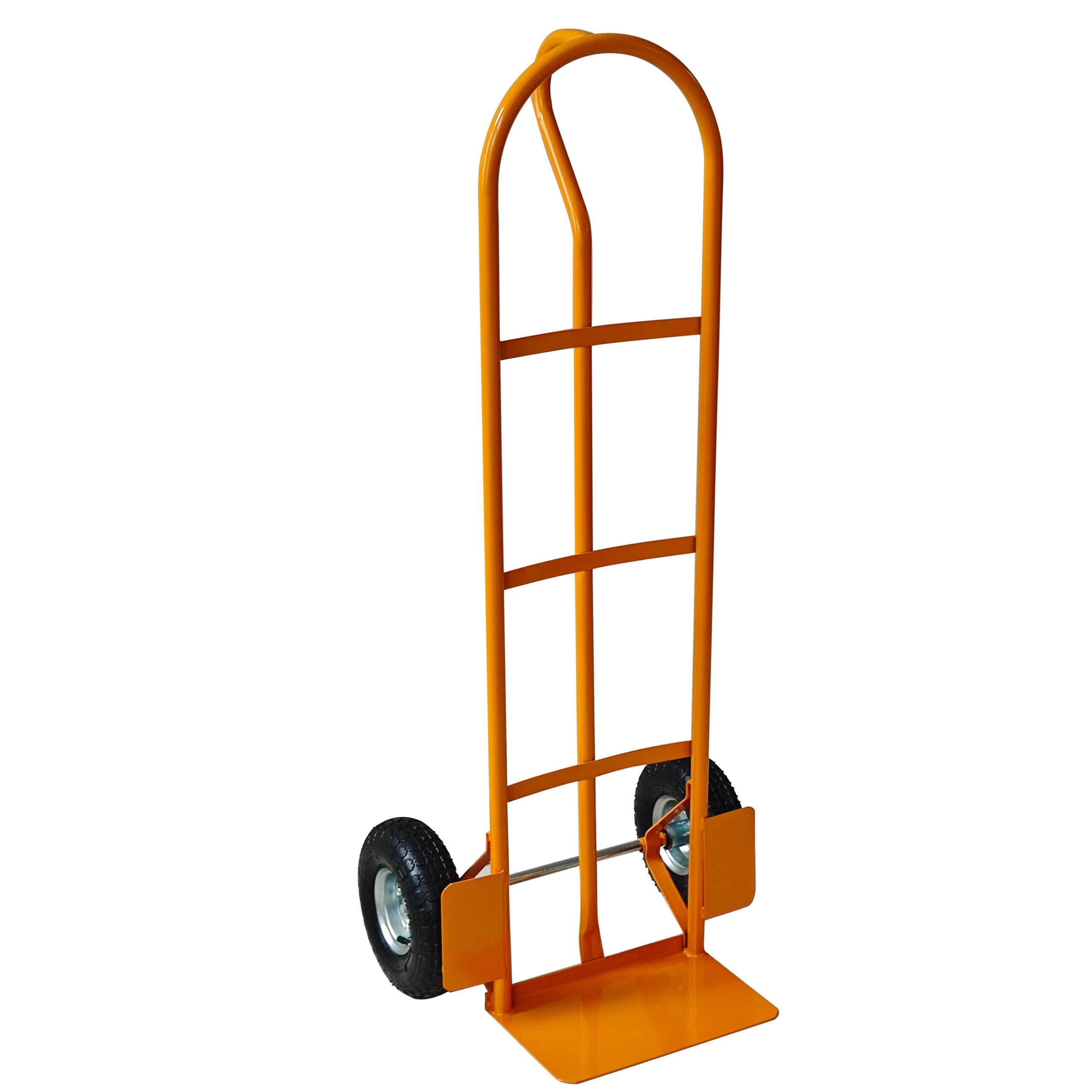 Heavy Duty Sack Truck – Industrial Hand Trolley with P Handle and Pneumatic Tyres image 3
