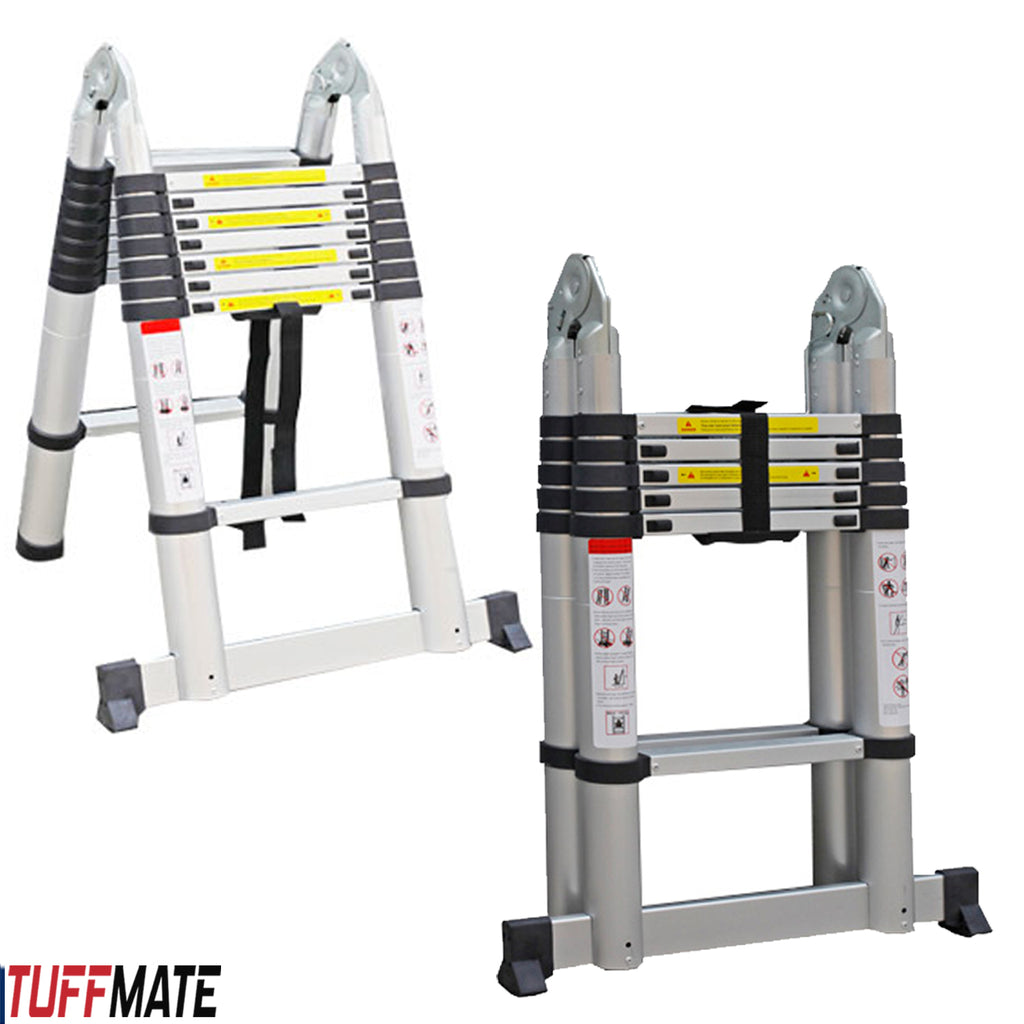 Telescopic Ladder 4.4m Double Sided Combination Multi-Purpose