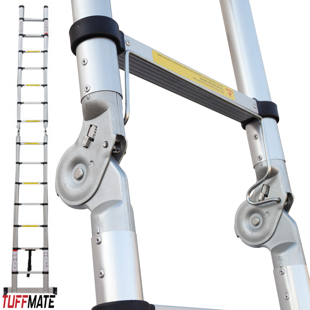 Telescopic Ladder 4.4m Double Sided Combination Multi-Purpose
