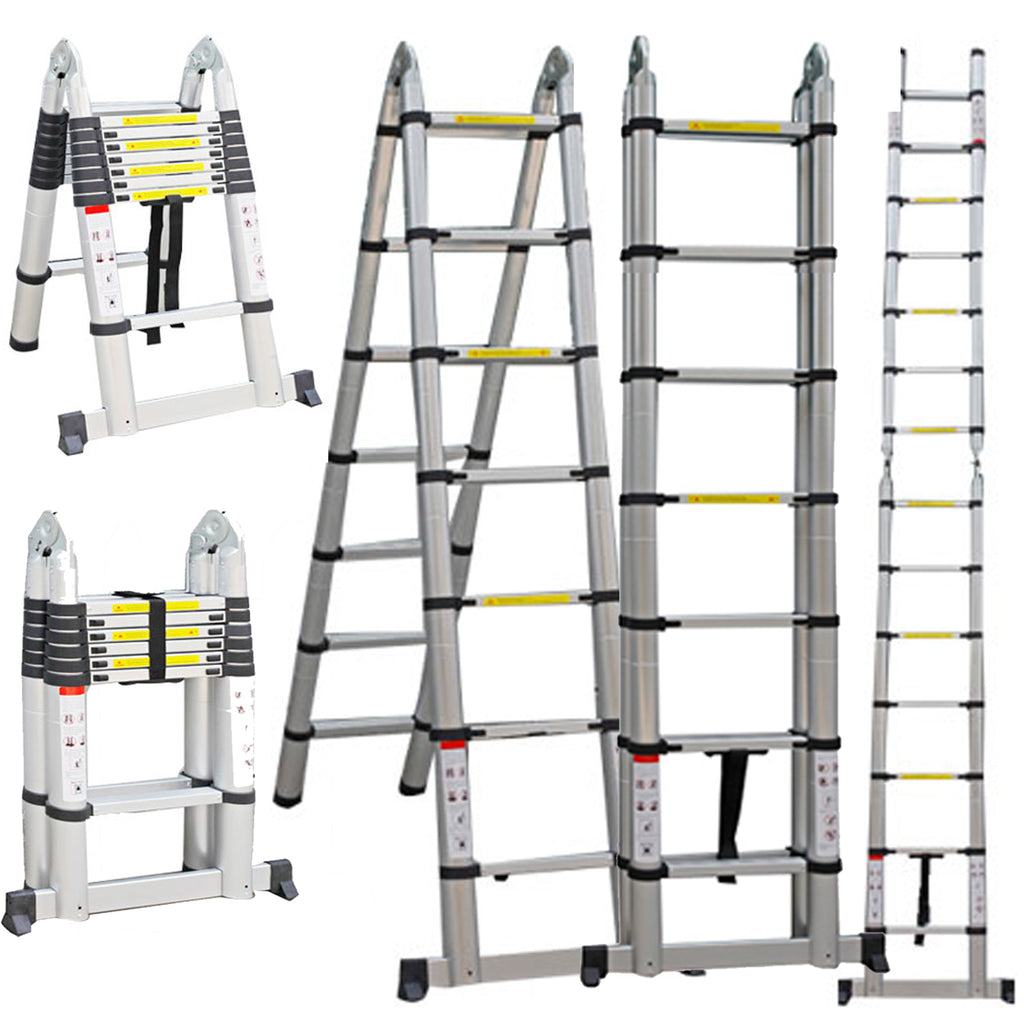 Telescopic Ladder 5m Double Sided Combination Multi-Purpose