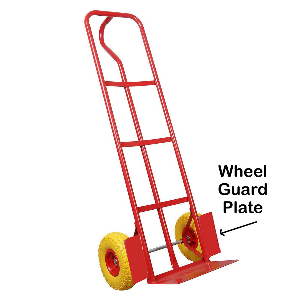 Hard Wheel Sack Truck – 600lb Heavy Duty Hand Trolley with Yellow Tyres image 1