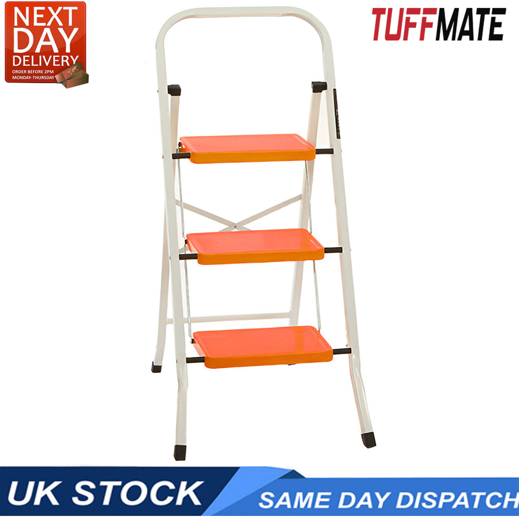 3 Step Step Ladder Lightweight and Sturdy