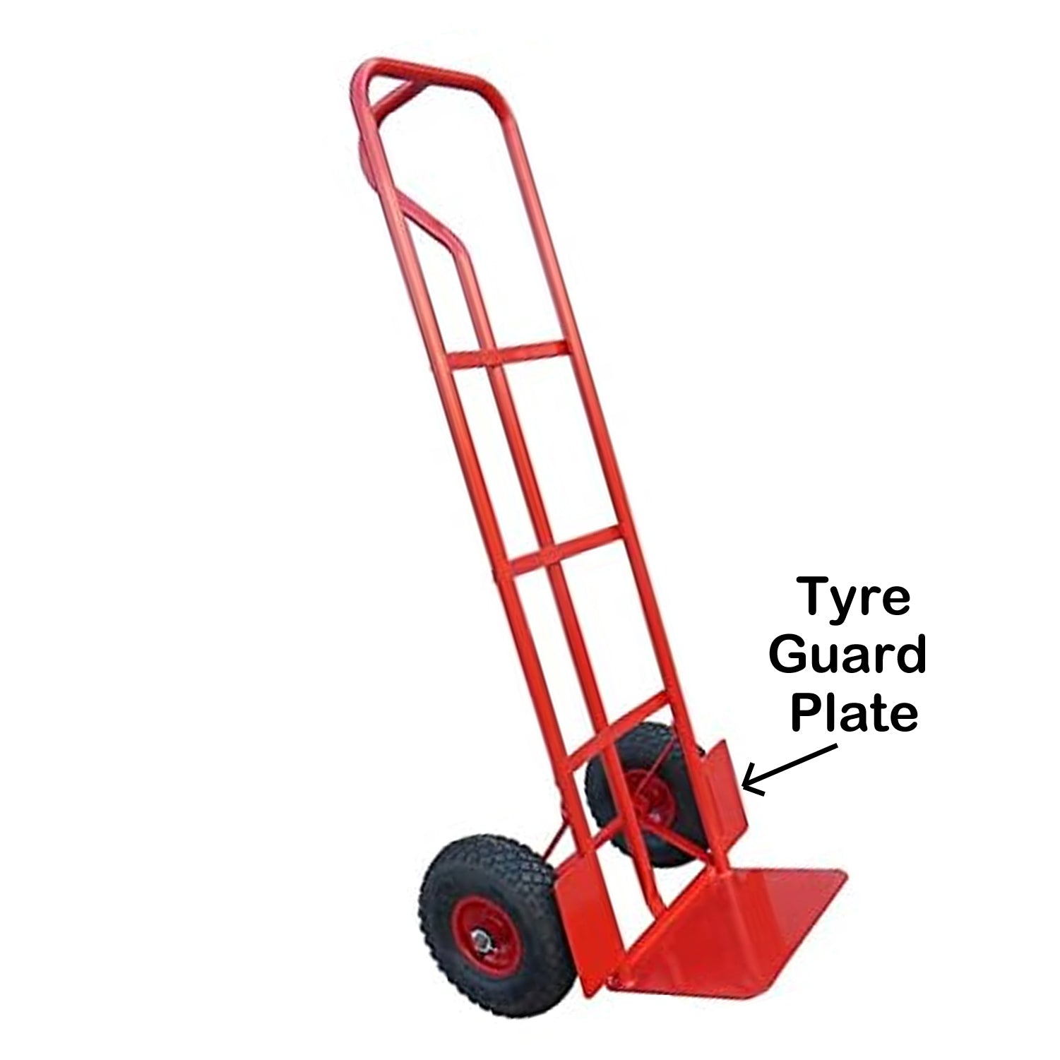 Sack Truck Pneumatic Tyres – 600lb Heavy Duty Hand Trolley image 1