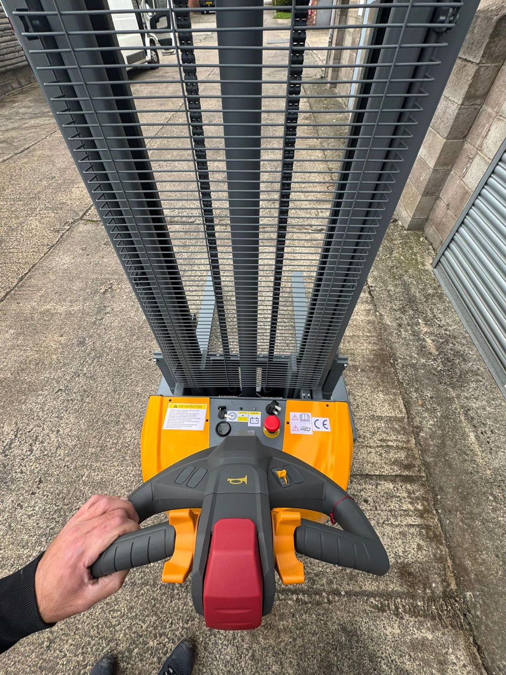 Electric Pallet Stacker 1500kg Lift Capacity 3m Lift Height image 9