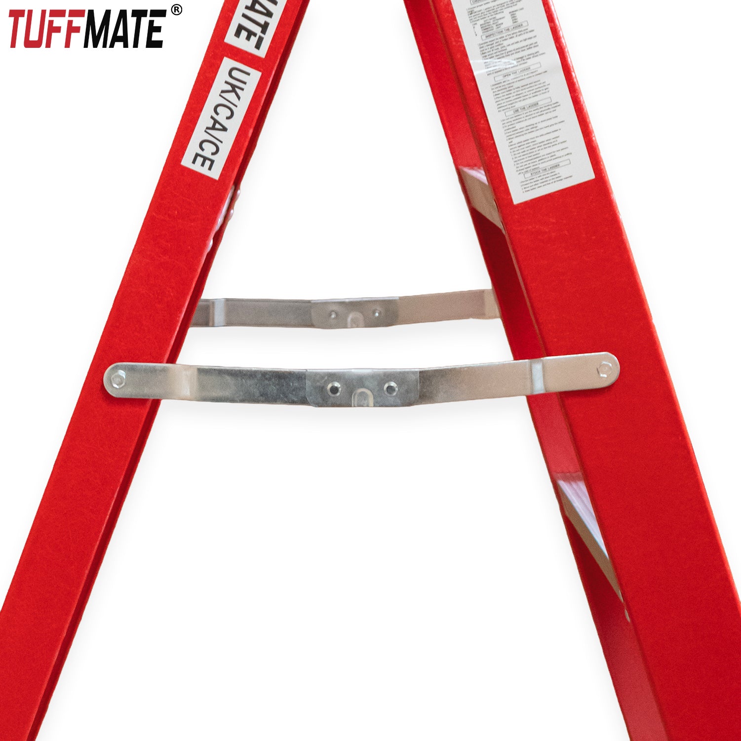 Electricians Fibreglass Step Ladder 7 Tread 2.1m Tool Tray