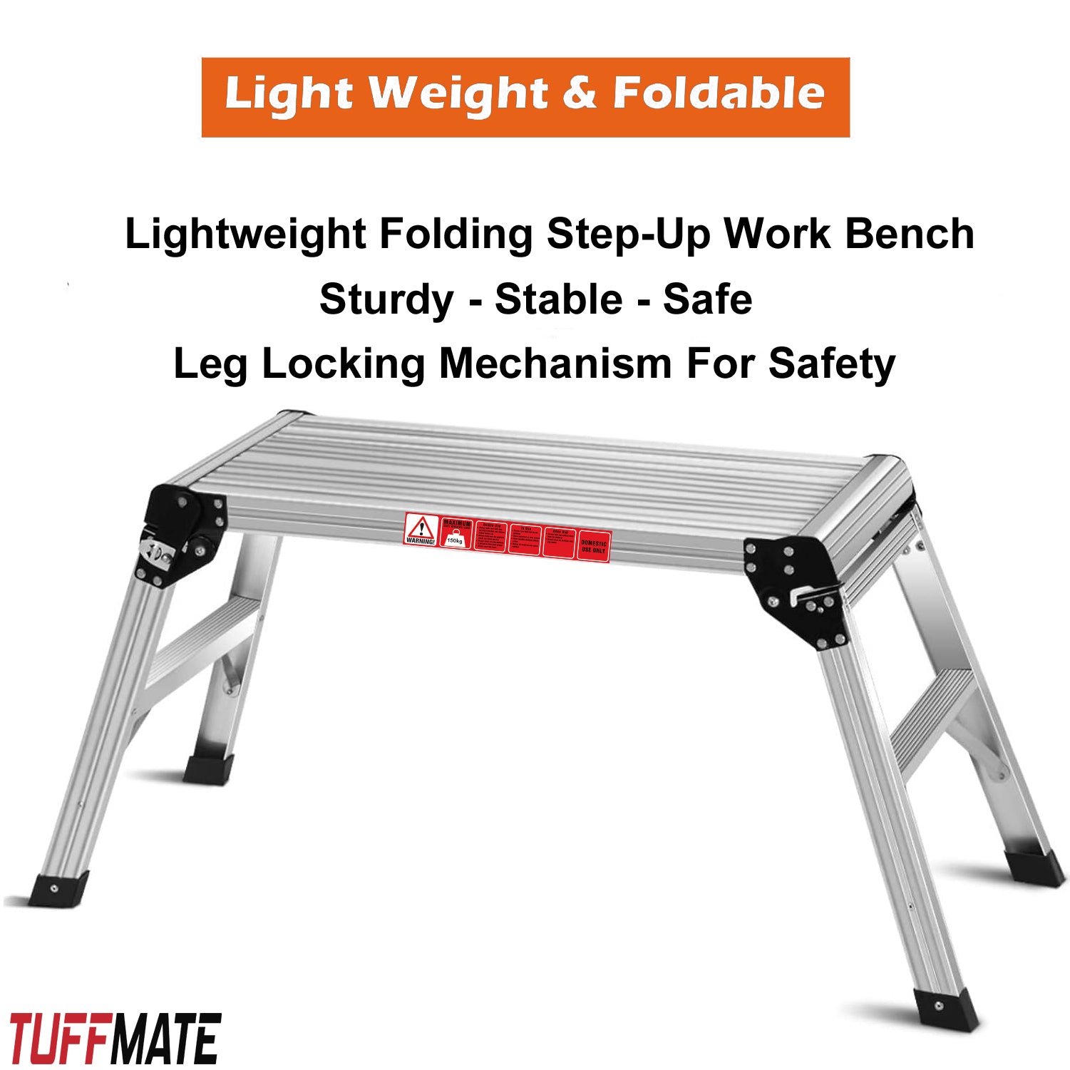 Step Up Ladder Aluminium Platform