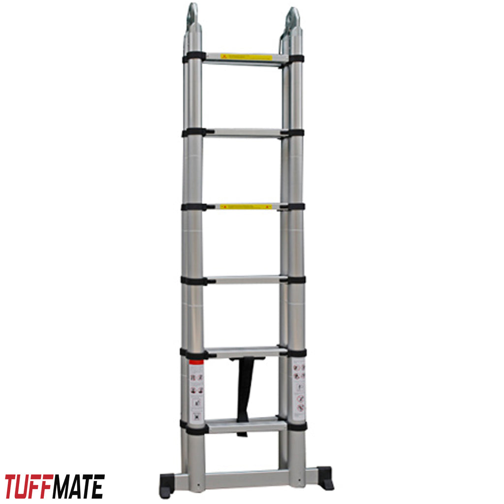 Telescopic Ladder 3.8m Double Sided Combination Multi-Purpose