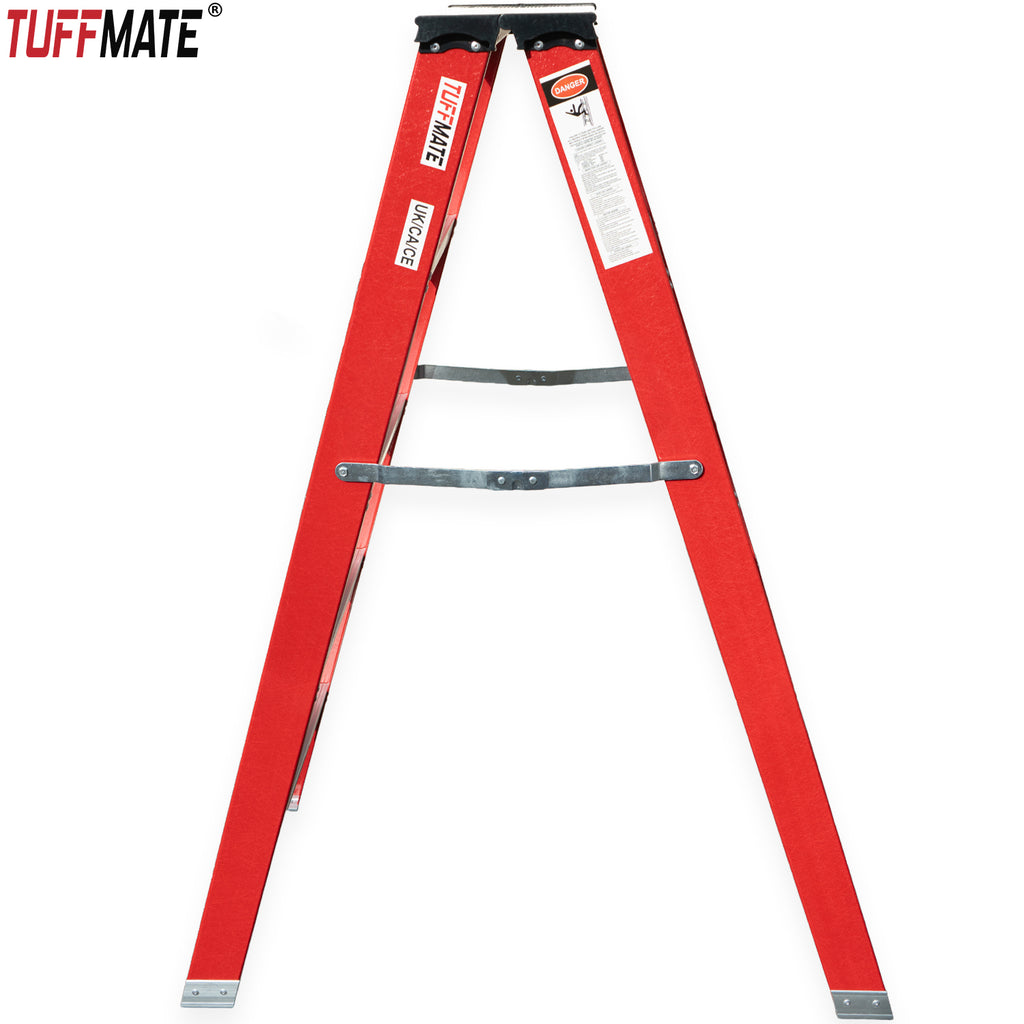 Fibreglass Step Ladder 5 Tread 1.5m Electrician