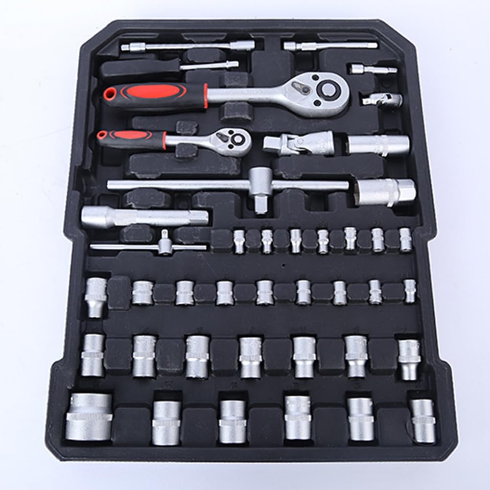 Tool Kit 250 Piece DIY Set with 4 Tool Trays in Aluminium Hard Shell Case