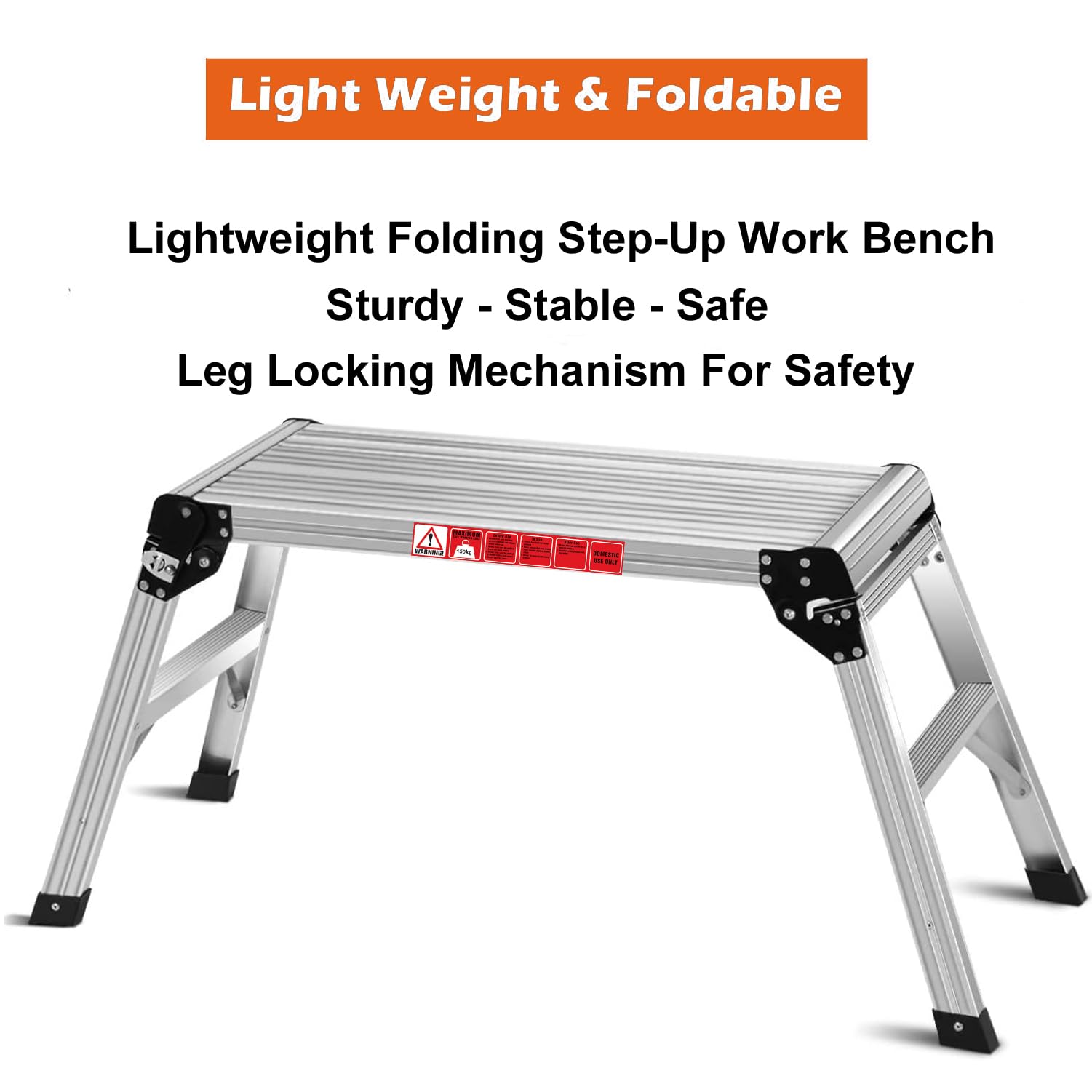 Step Up Ladder Aluminium Platform