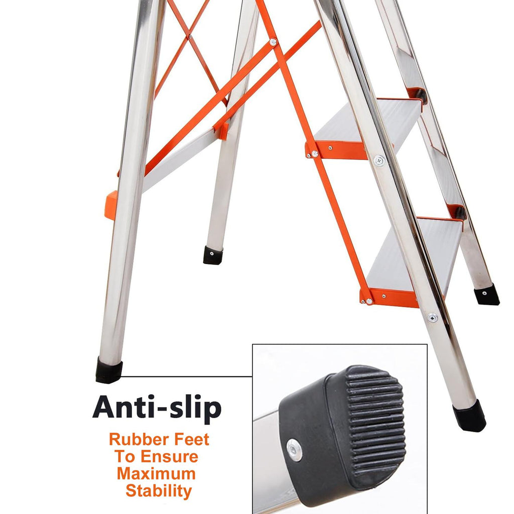5 Step Aluminium Ladder | Folding Lightweight Step Ladder image 6
