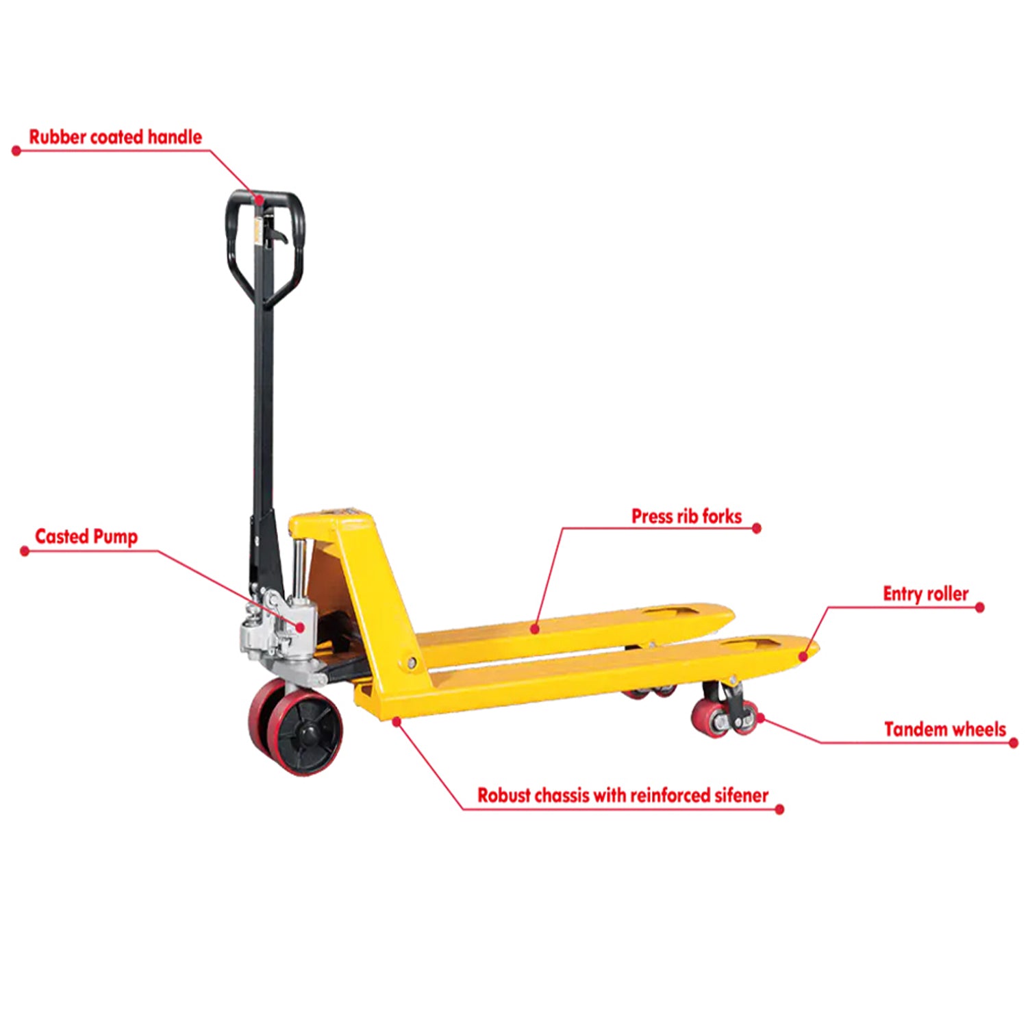 Hand Pallet Truck Traverse Movement 2500kg image 5