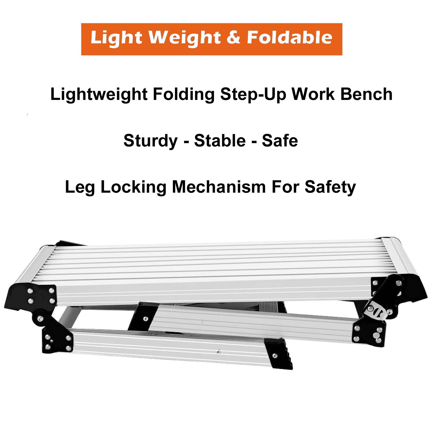 Step Up Ladder Aluminium Platform