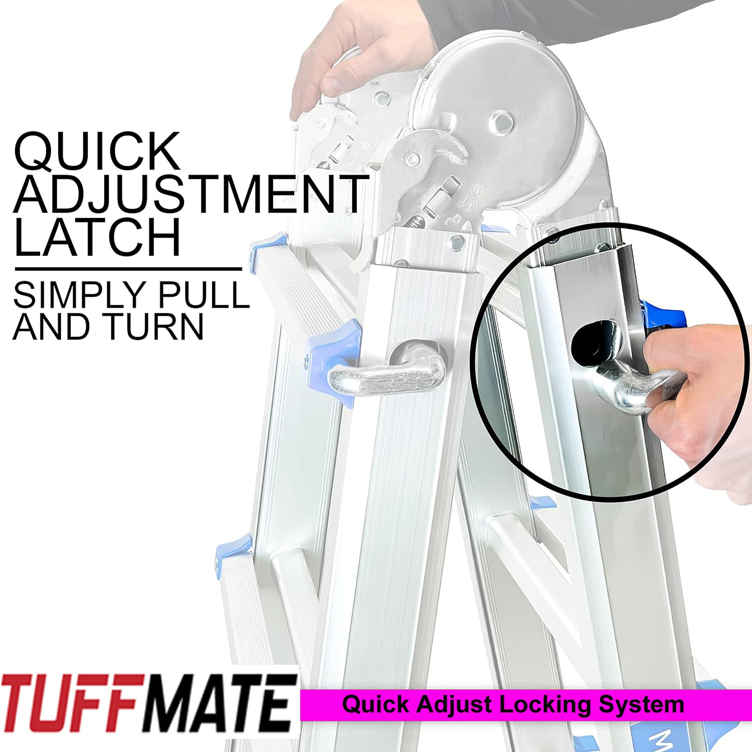 Aluminium Telescopic Ladder | Multi Purpose Folding Ladder