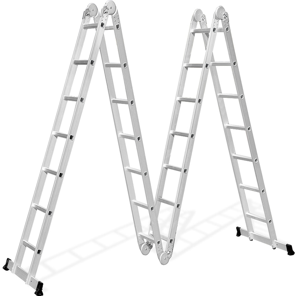 Aluminum Ladder 12 in 1 Multi Purpose 7 Rungs x 4