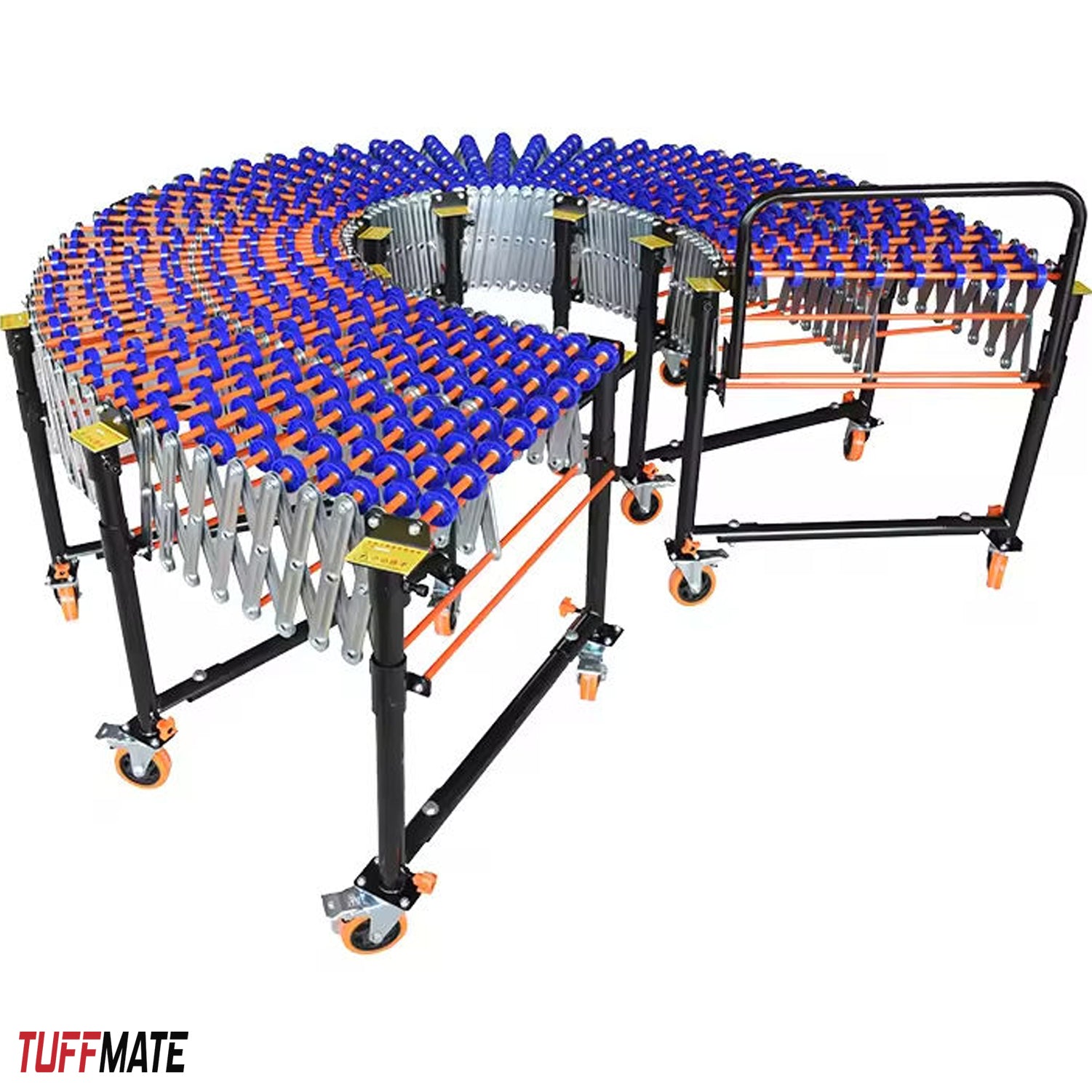 Conveyor Gravity Expandable 7,5m Length - 57-85cm Height - 600m Width