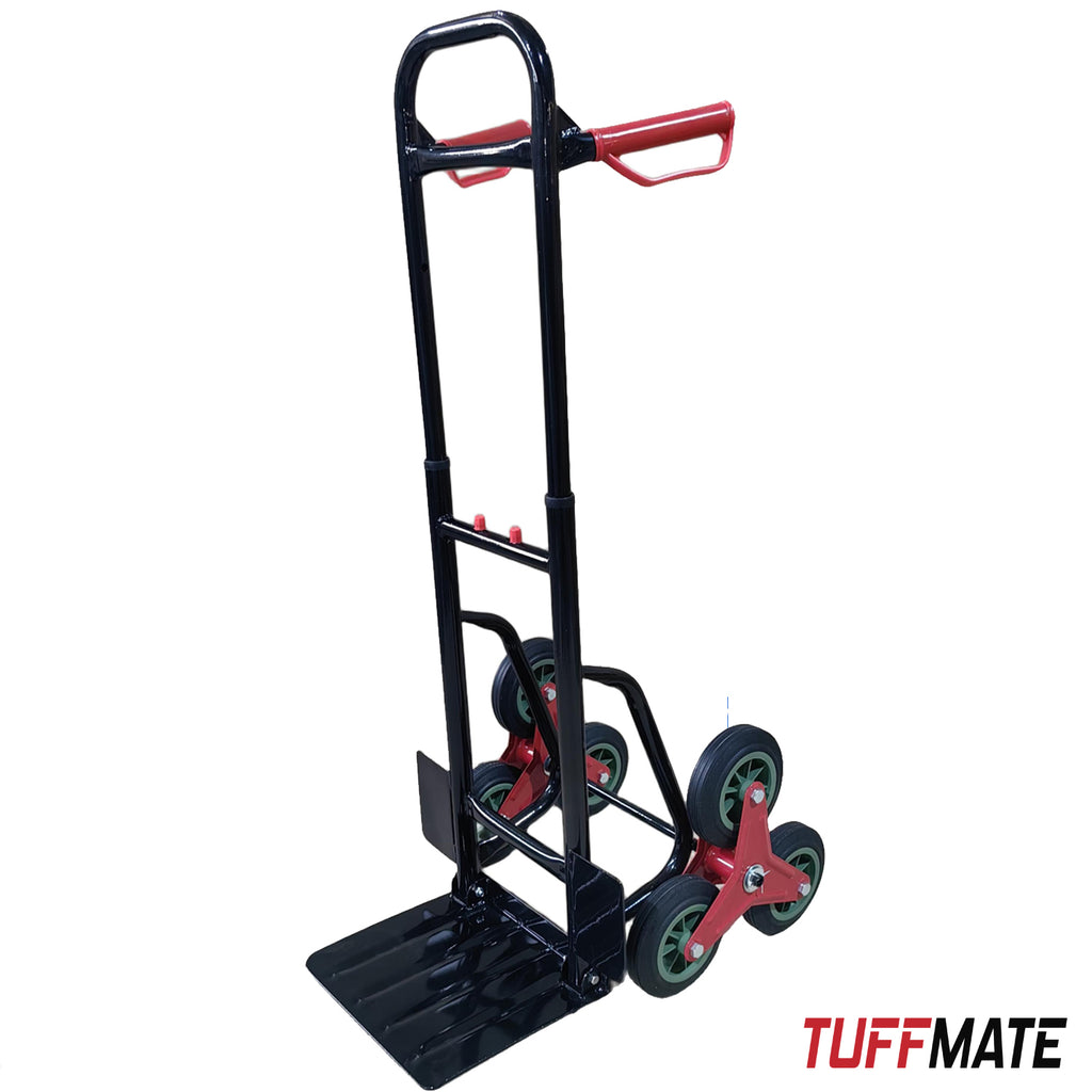 Sack Truck Stair Climber Hand Cart 150kg Capacity Folding and Portable