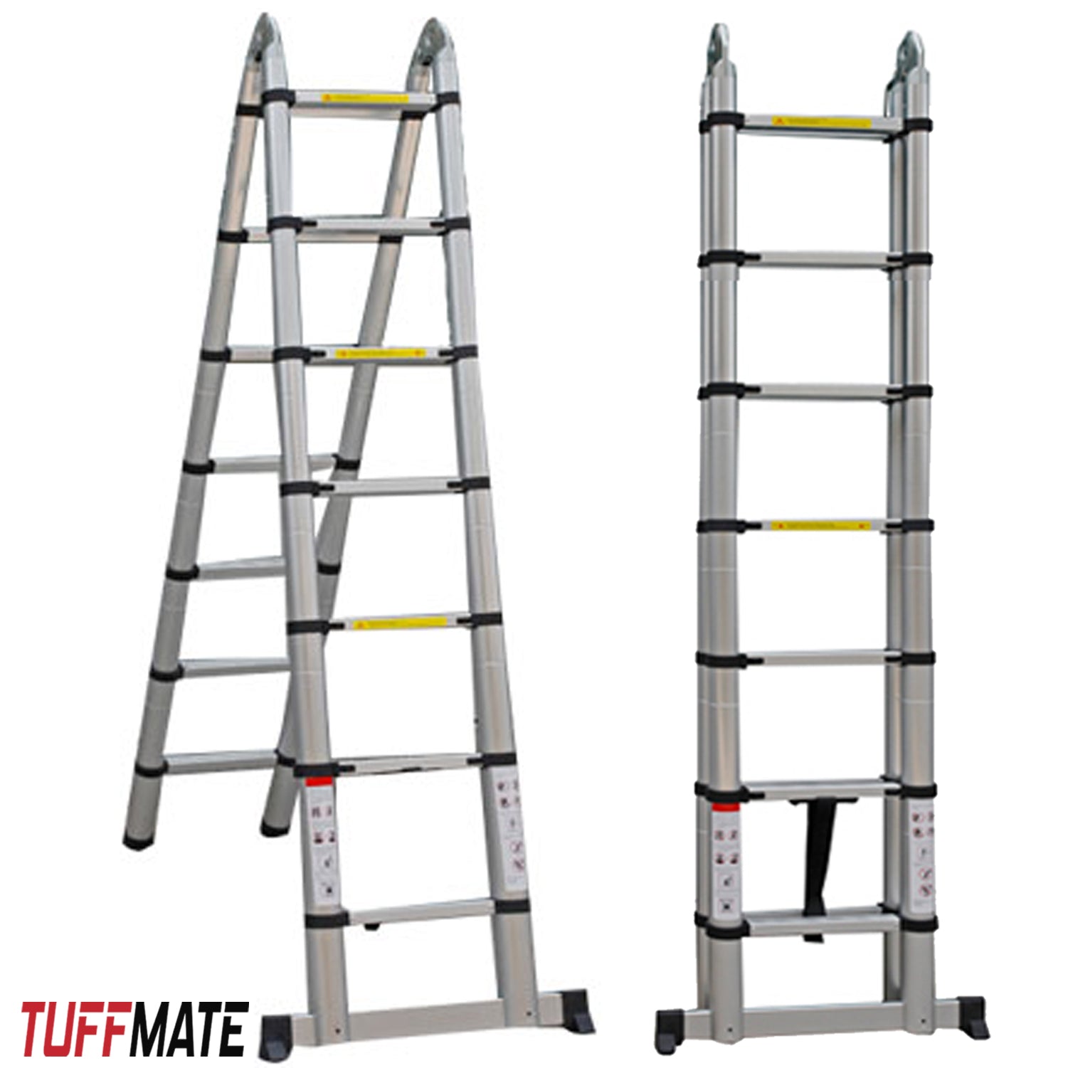 Telescopic Ladder 4.4m Double Sided Combination Multi-Purpose