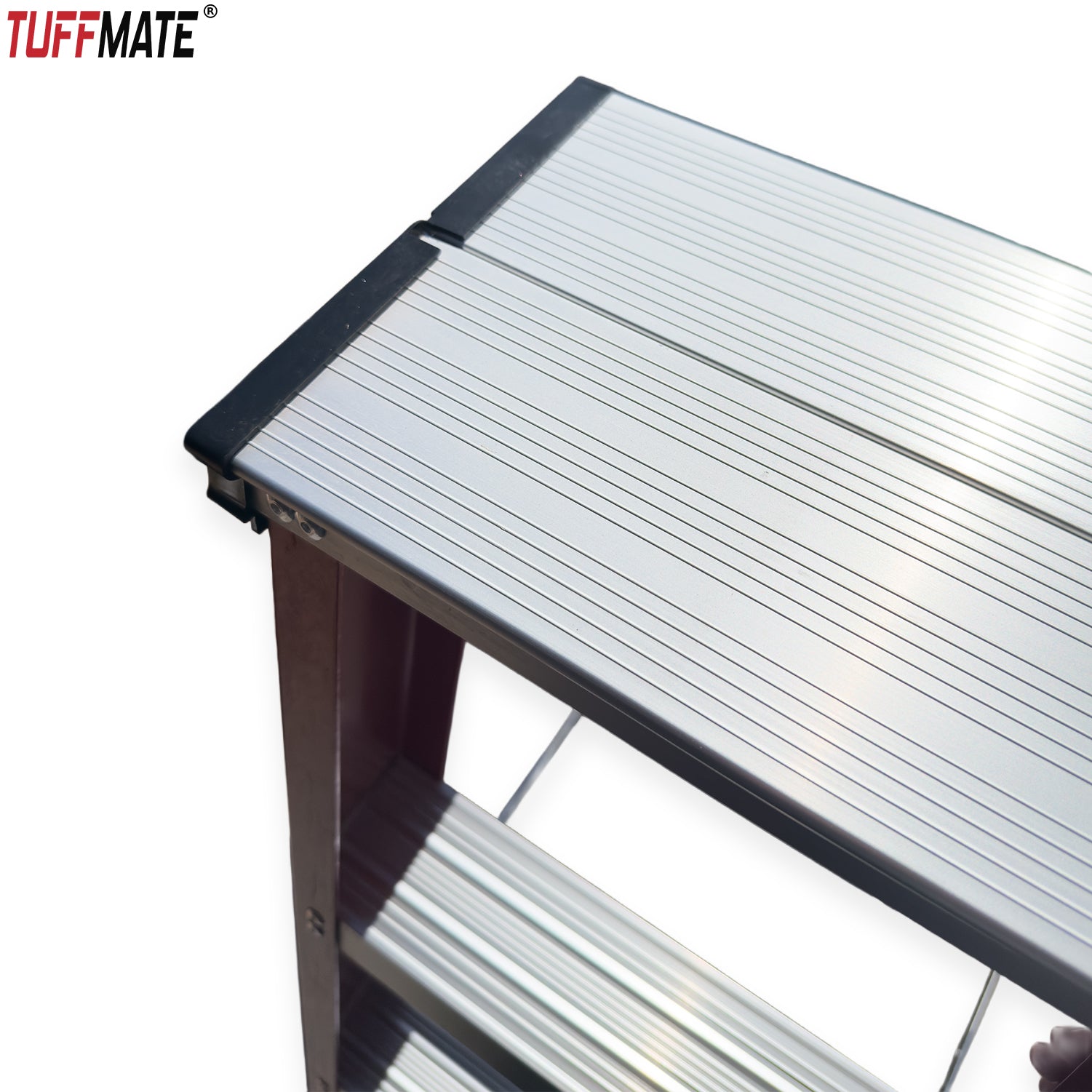 Fibreglass Step Ladder 7 Step 2m Open Height Electrician Non Conductive