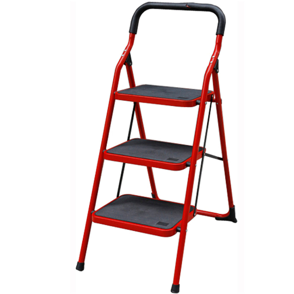 Step Ladder 3 Treads Portable with Handle