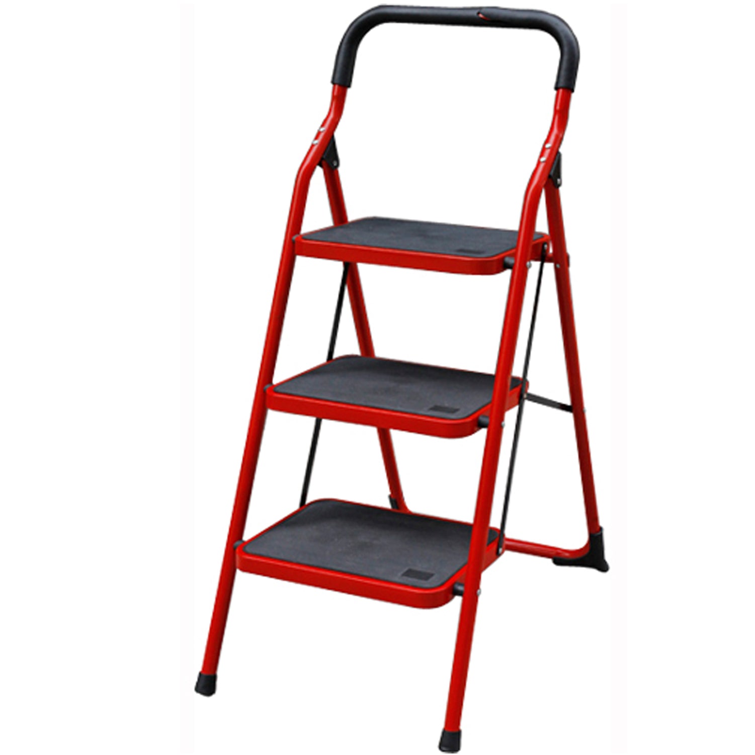 Step Ladder 3 Treads Portable with Handle