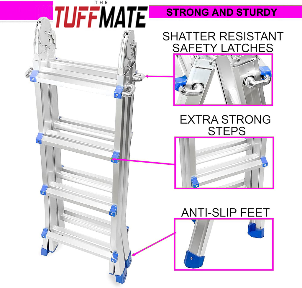 Aluminium Telescopic Ladder | Multi Purpose Folding Ladder