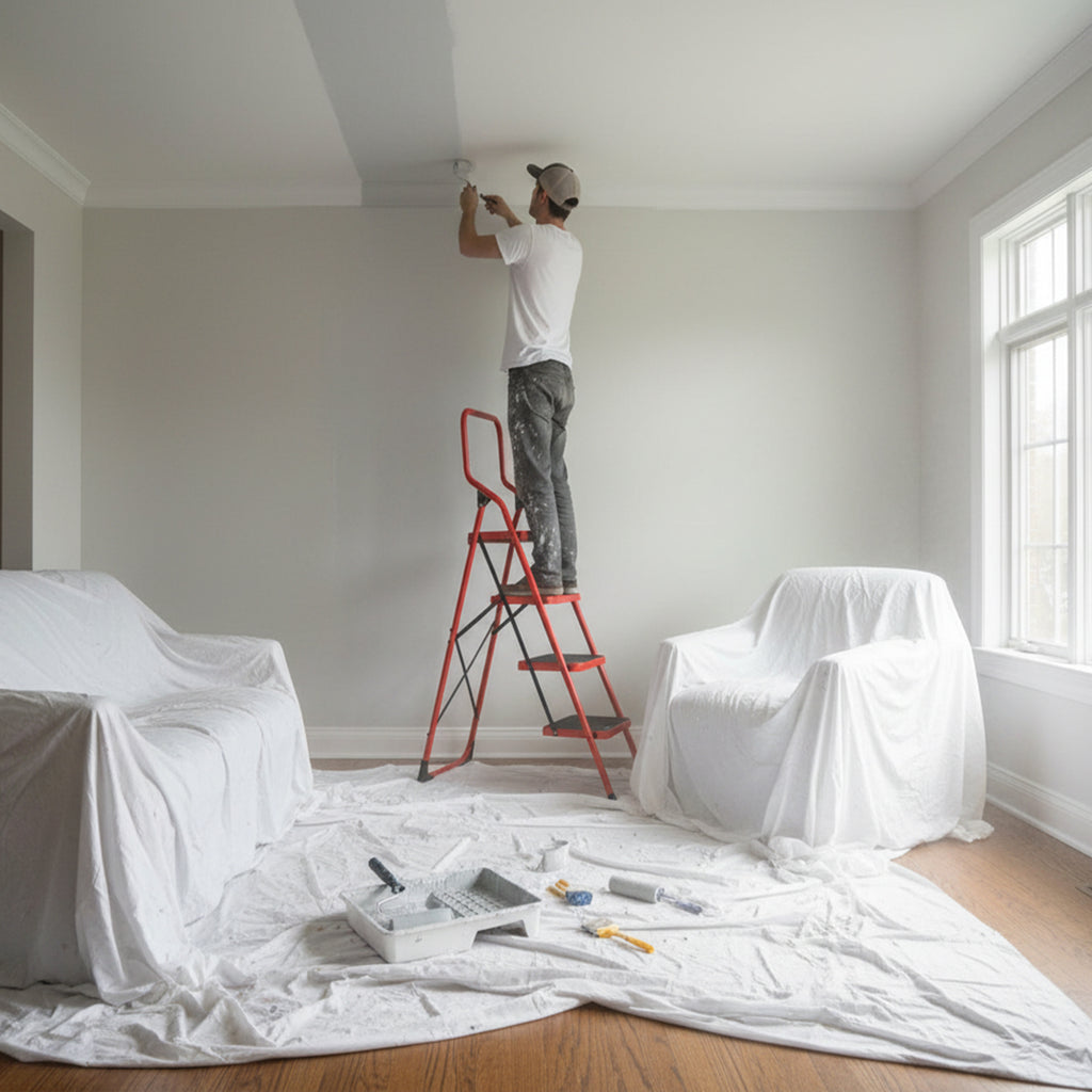 4 Step Ladder With Handle 