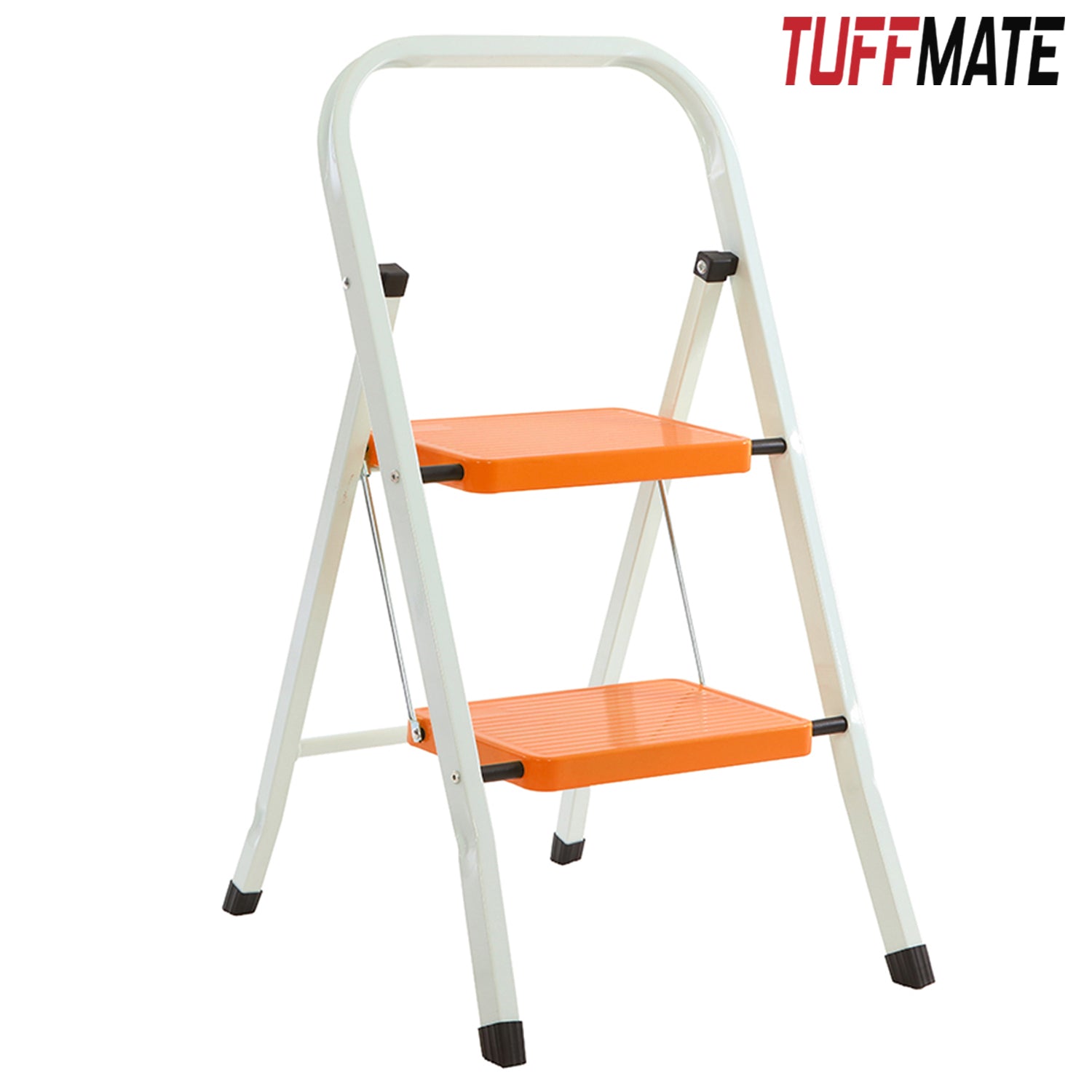 TUFFMATE Heavy Duty Folding Step Ladder (2 Step & 3 Step)