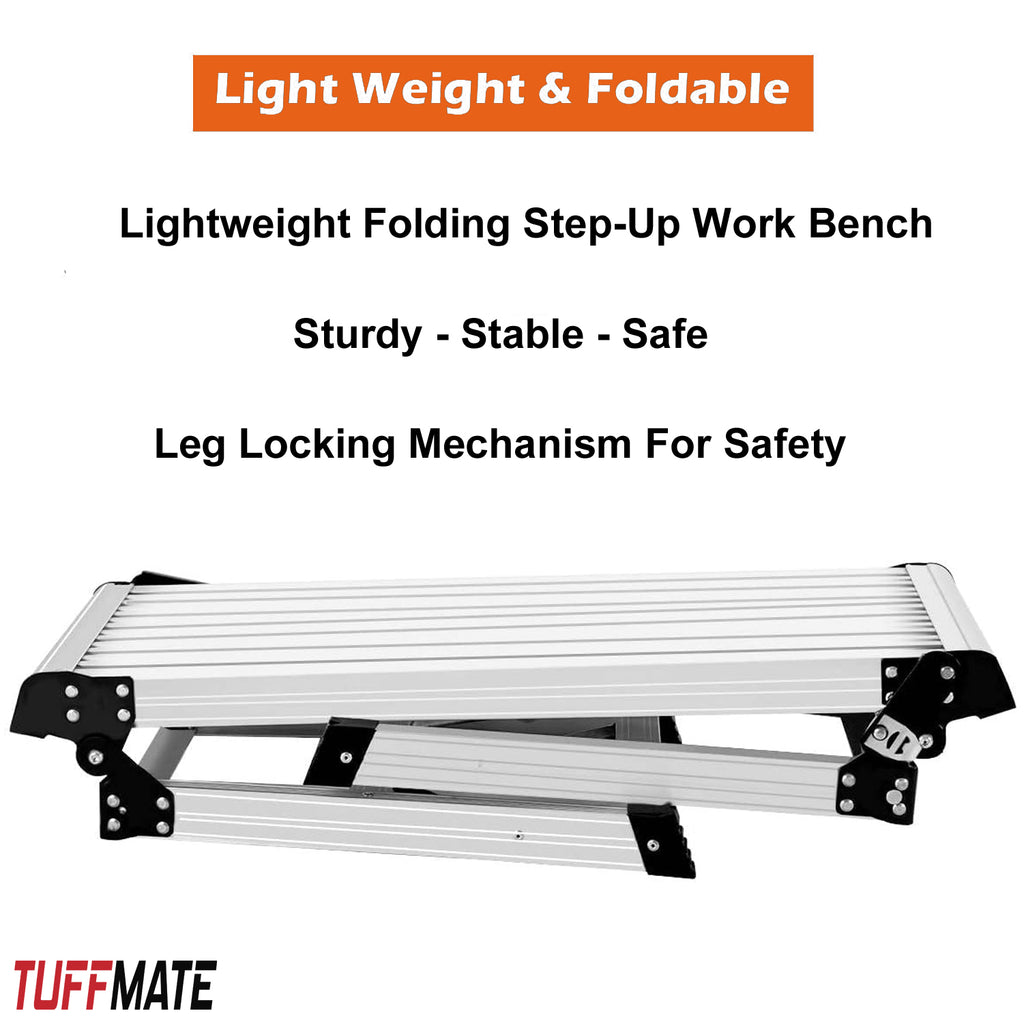 Step Up Ladder Aluminium Platform