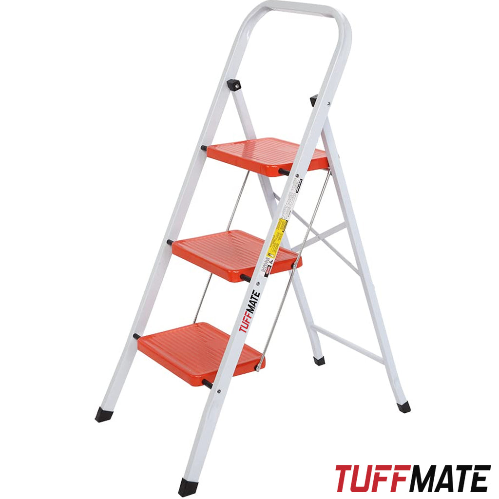 3 Step Step Ladder Lightweight and Sturdy