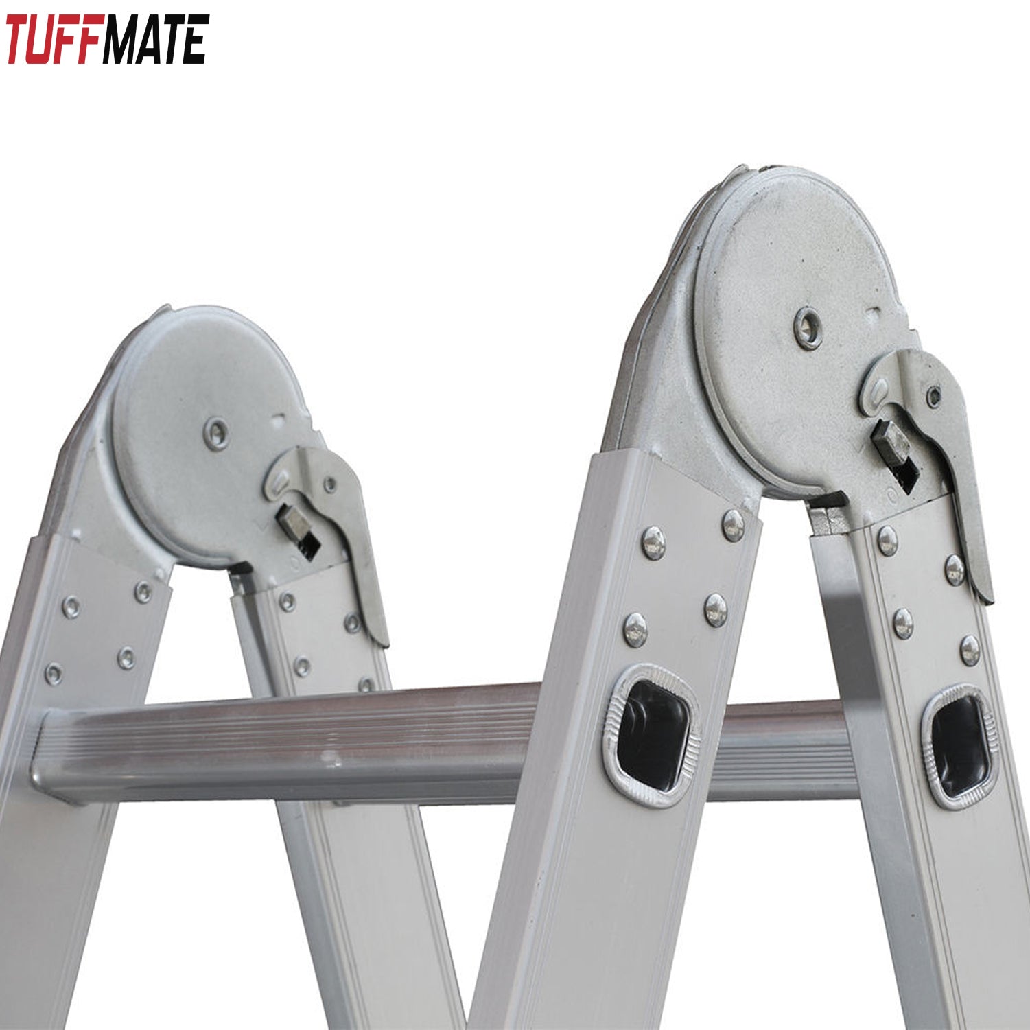 Aluminium Ladder 12 in 1 Multi Purpose 8 Rungs x 4 - 4.4m Max Height TUFFMATE