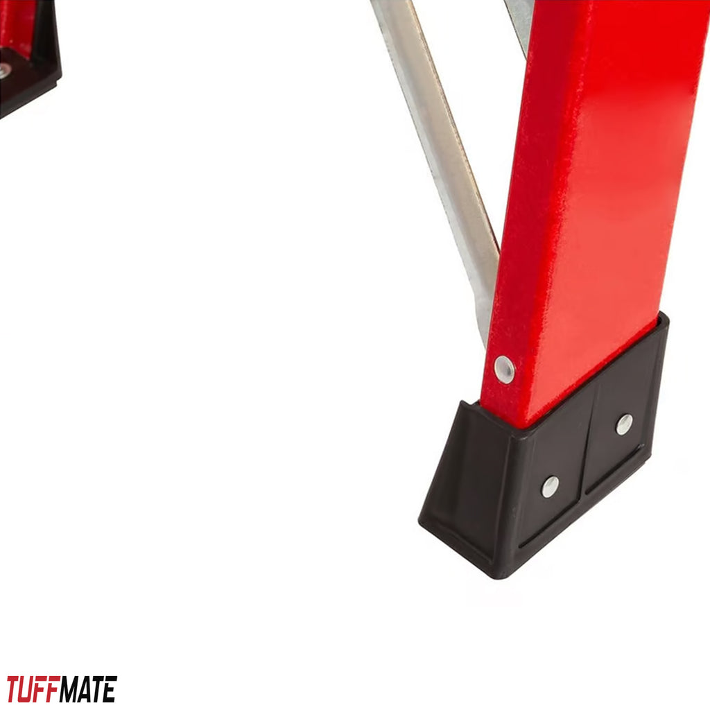 Electricians Fibreglass Step Ladder 7 Tread 2.1m Tool Tray