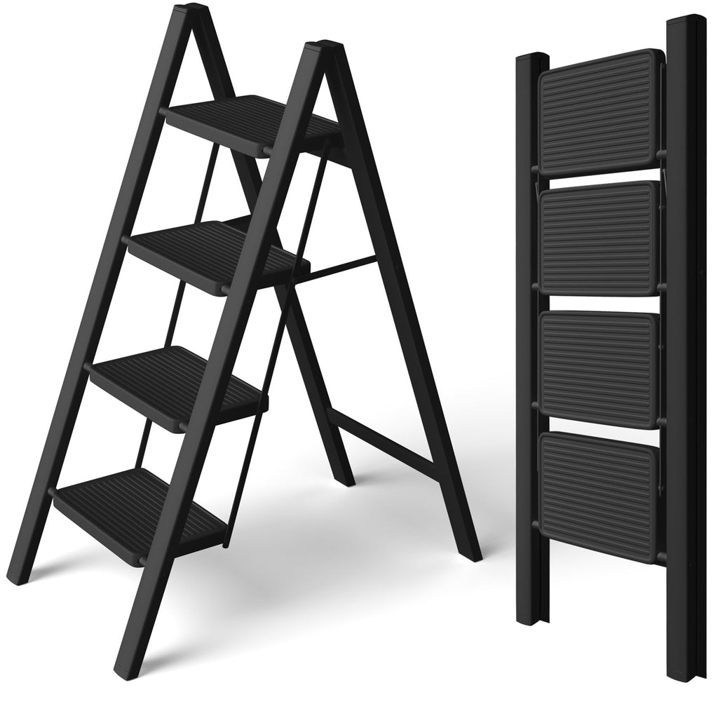 Step Ladder 4 Step 45cm Wide Sturdy and Stable TUFFMATE