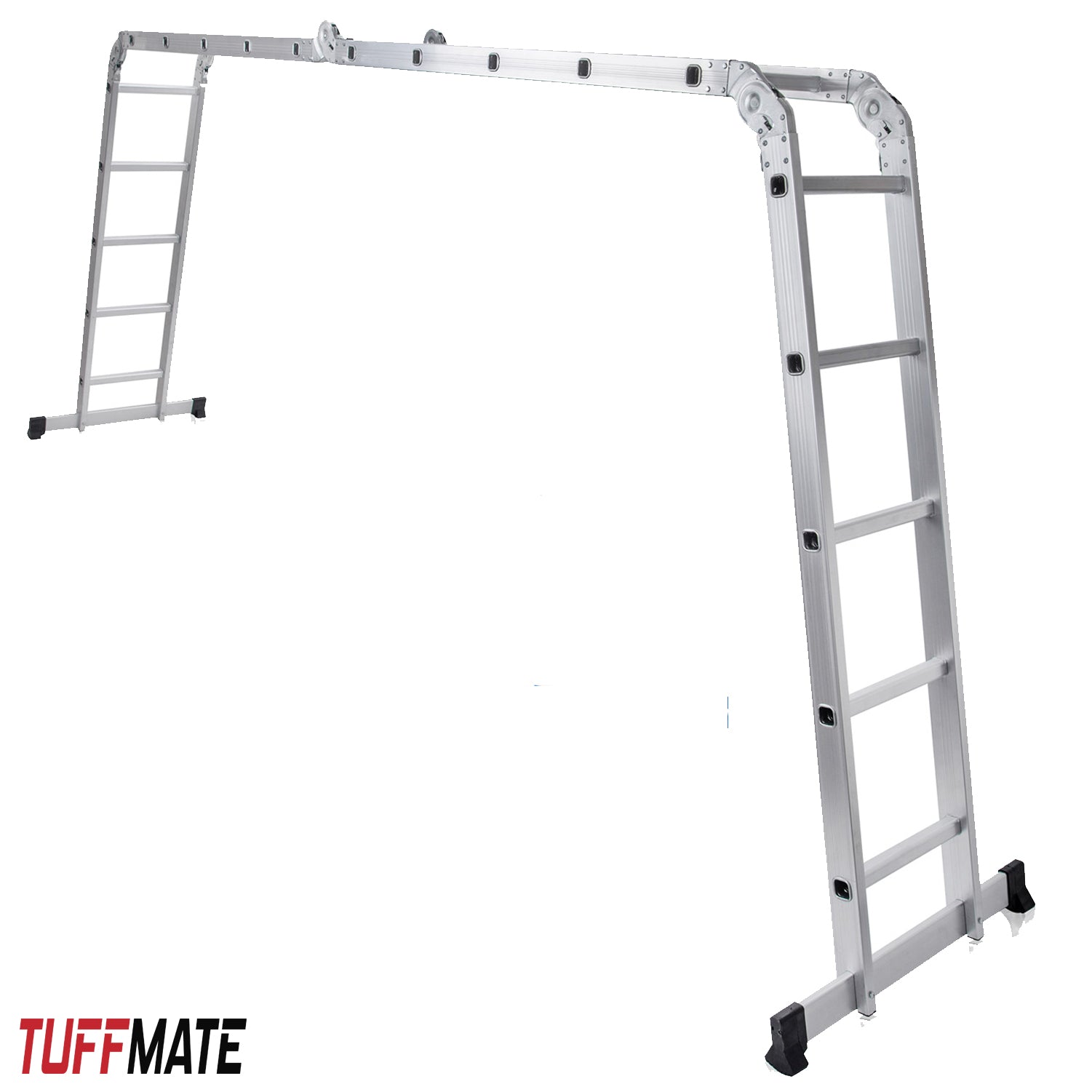 Multi Purpose Aluminium Folding Combination Ladder 5.8m 14 in 1 TUFFMATE