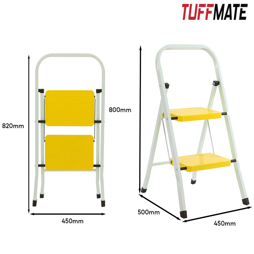 2 Step Ladder – Lightweight, Safe, and Convenient