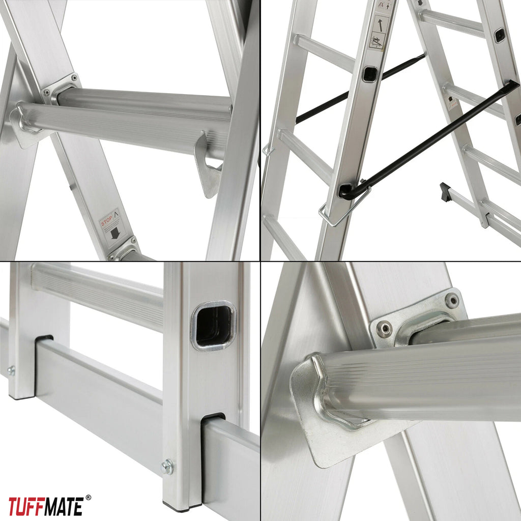 Scaffolding Platform Ladder 6 Tread 1.7m Multipurpose Scaffold Ladder