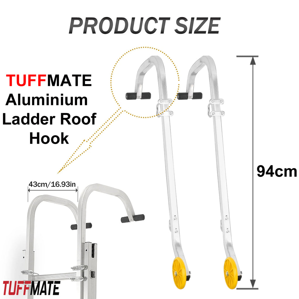 Universal Ladder Roof Hook Adjustable TUFFMATE